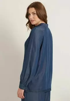 Рубашка Denim Yamamay, однотонный джинсовый синий цвет