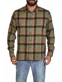 Рубашка DENIMFY Hemd DFDean, оливковый