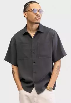 Рубашка DEREK BOXY FIT Redefined Rebel, цвет Pirate Black