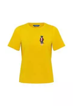 Рубашка деревенская кошка Cat By Manii'Ta Lacitta, желтый