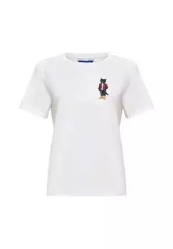 Рубашка деревенская кошка Cat By Manii'Ta Lacitta, белый