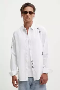 Рубашка Desigual AMADEO из хлопка, белый