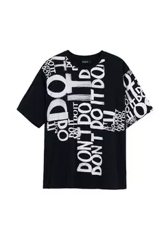 Рубашка Desigual, черный