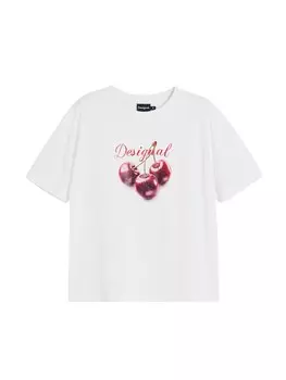 Рубашка Desigual Cherry, белый