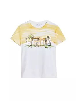 Рубашка Desigual, оранжевый