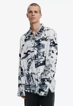 Рубашка Desigual, серый