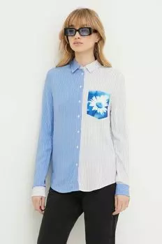 Рубашка Desigual, синий