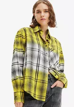 Рубашка Desigual, желтый