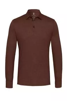 Рубашка DESOTO Poloshirt New Hai 1/1, коричневый