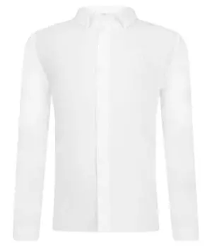 Рубашка детская Guess хлопковая классическая, белый