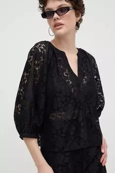 Рубашка Дхарма Desigual, черный