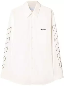 Рубашка Diag Outl Off-White, белый