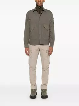 Рубашка Diamond Peach C.P. Company, зеленый