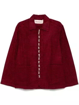 Рубашка Diamplaid Baziszt, красный