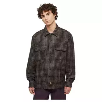 Рубашка Dickies Frenchtown, коричневый/черный