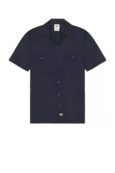 Рубашка Dickies Original Twill Short Sleeve Work, цвет Dark Navy