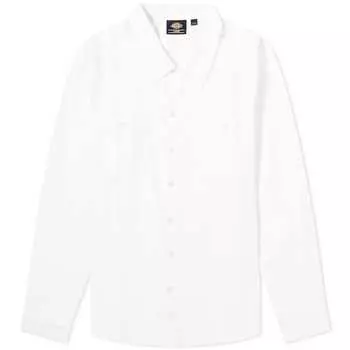 Рубашка Dickies Premium Collection Service Overshirt, белый