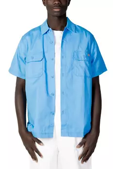 Рубашка Dickies с коротким рукавом, светло-голубой