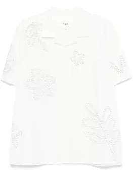 Рубашка Didcot Wax London, белый