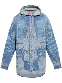 Рубашка Diesel D-Dewny-Hood, синий