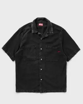 Рубашка Diesel D-Paroshort Shirt, цвет black denim