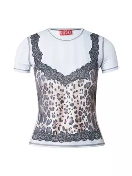 Рубашка DIESEL T-ILENI, разноцветный