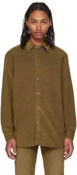 Рубашка Diesel Tan D-Simply Over
