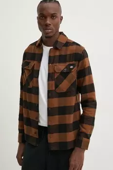 Рубашка Диккис Dickies, коричневый