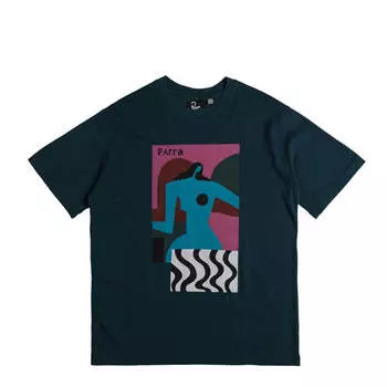 Рубашка Distortion Table T-Shirt By Parra, синий