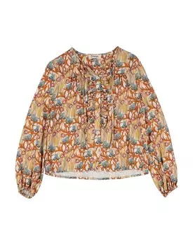 Рубашка Dixie, горчичный