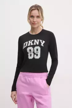 Рубашка Dkny с длинными рукавами, черный