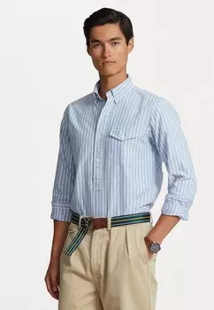 Рубашка ДЛИННЫЙ РУКАВ Polo Ralph Lauren, синий/белый
