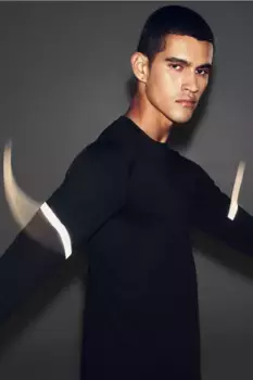 Рубашка для бега drymove H&M, черный