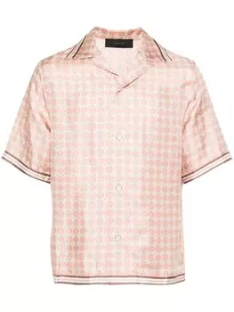 Рубашка для боулинга AMIRI MA Quad, розовый