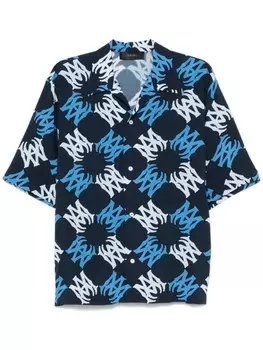 Рубашка для боулинга AMIRI MA Quad, синий