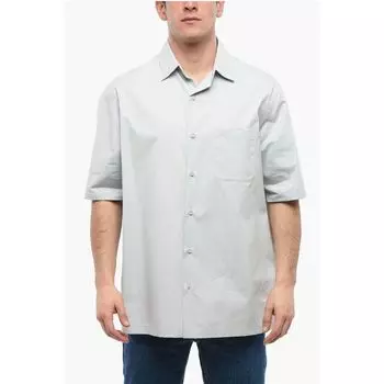 Рубашка для боулинга ARROW из хлопка с нагрудным карманом Off-White, Light Blue
