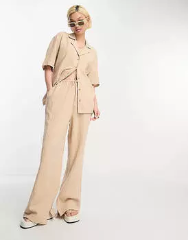 Рубашка для боулинга из марлевой ткани ASOS DESIGN