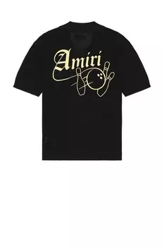 Рубашка для боулинга крючком Amiri, черный