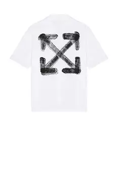 Рубашка для боулинга Spray arrow Off-White, white & black