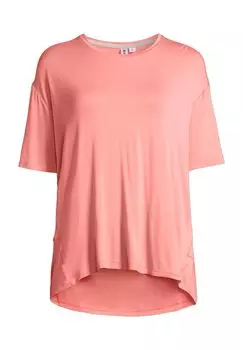 Рубашка для йоги Inner Balance, разделительные швы, женская ALEX, цвет Shell Pink