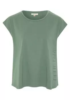 Рубашка для йоги повседневного а-силуэта Detto Fatto, зеленый