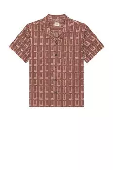 Рубашка для курорта Dobby Marine Layer, withered rose