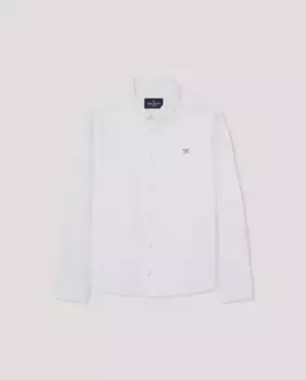 Рубашка для мальчика с длинными рукавами Hackett, белый