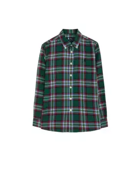 Рубашка для мальчика с длинными рукавами в стиле фэнтези elPulpo, темно-зеленый