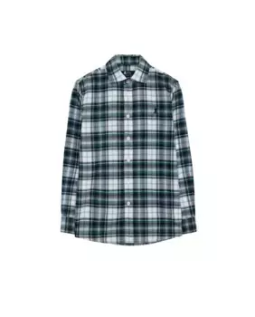 Рубашка для мальчика с длинными рукавами в стиле фэнтези elPulpo, темно-синий