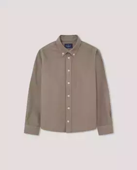 Рубашка для мальчика с длинными рукавами Hackett, цвет Verde Militar