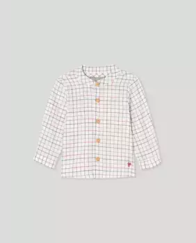 Рубашка для мальчика с длинными рукавами и принтом «окно» Coconut El Corte Ingls, красный