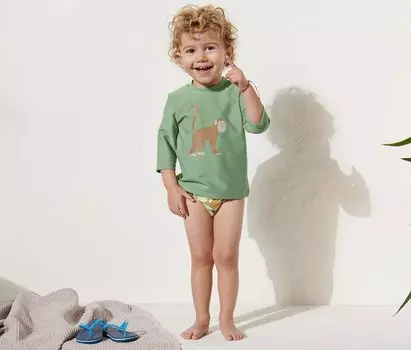 Рубашка для малышей с защитой от ультрафиолета 80 Tchibo