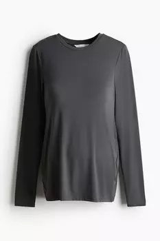 Рубашка для мамы из микрофибры H&M, серый
