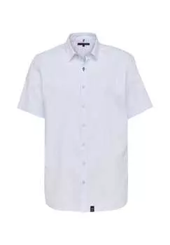 Рубашка для отдыха с короткими рукавами из чистого хлопка. Paddock'S, мультиколор